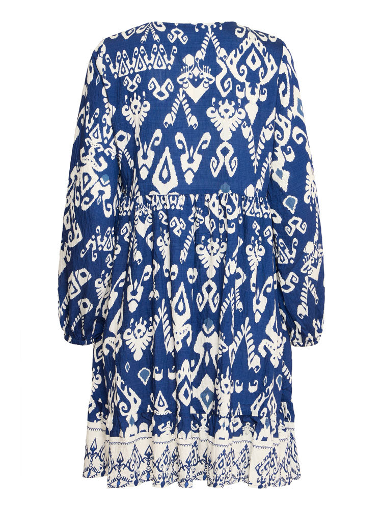 B Young ByJasmina Short Dress Medieval Blue