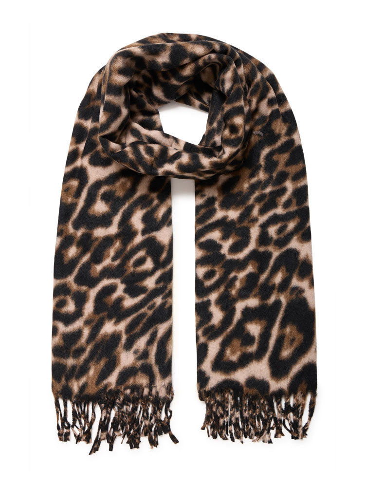 B Young ByWeopard Scarf Black