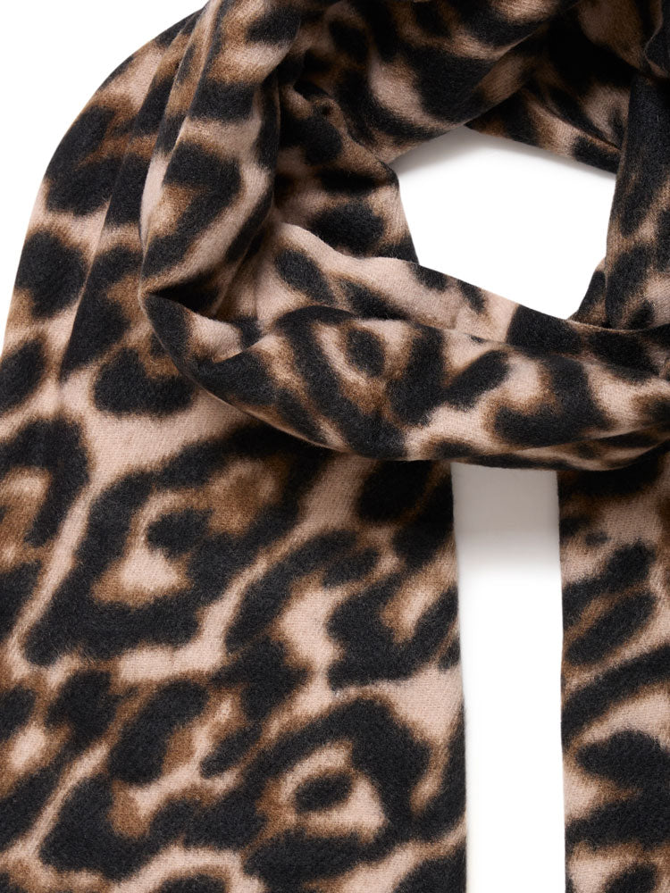 B Young ByWeopard Scarf Black
