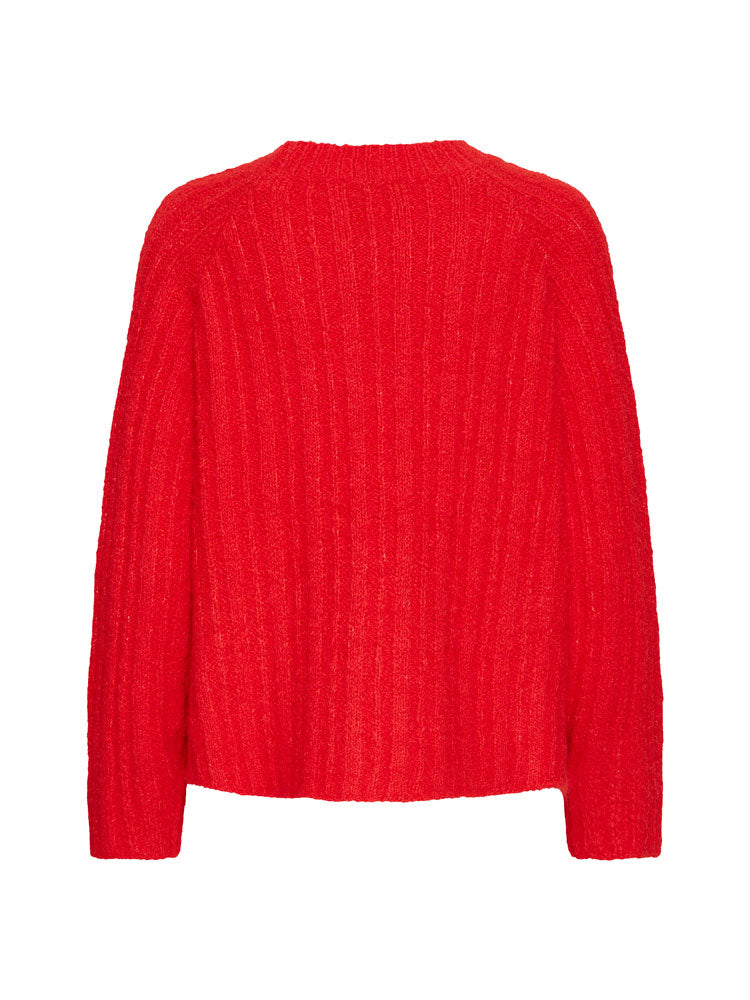B Young ByOmelle Jumper Cherry