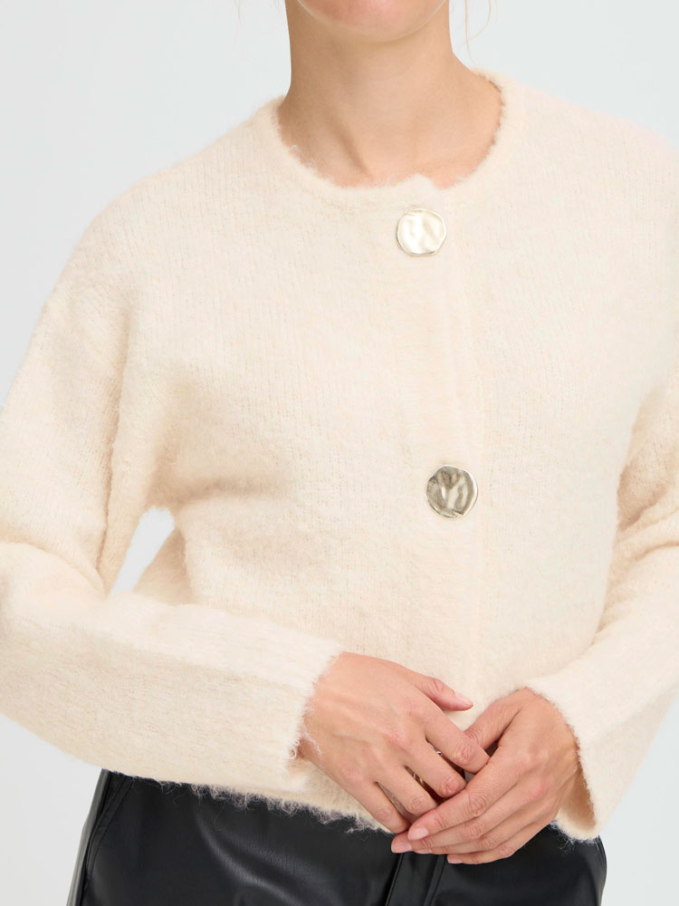 B Young ByOmanta Cardigan Birch