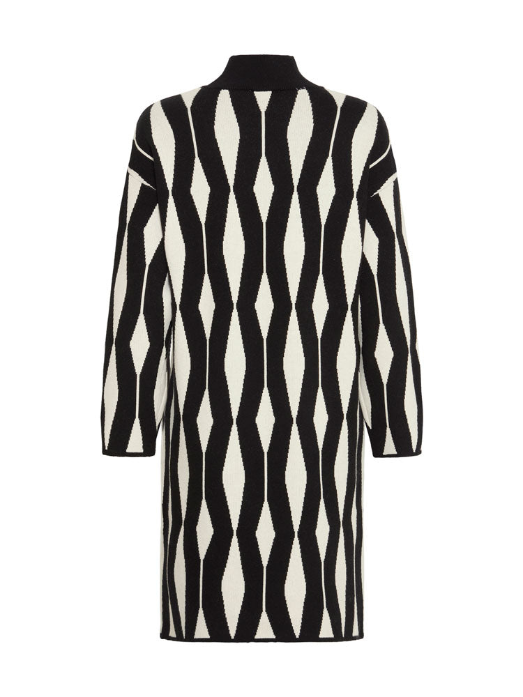 B Young ByOtari Jacquard Dress Meteorite