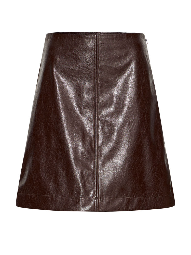 B Young ByDaina Skirt Chocolate