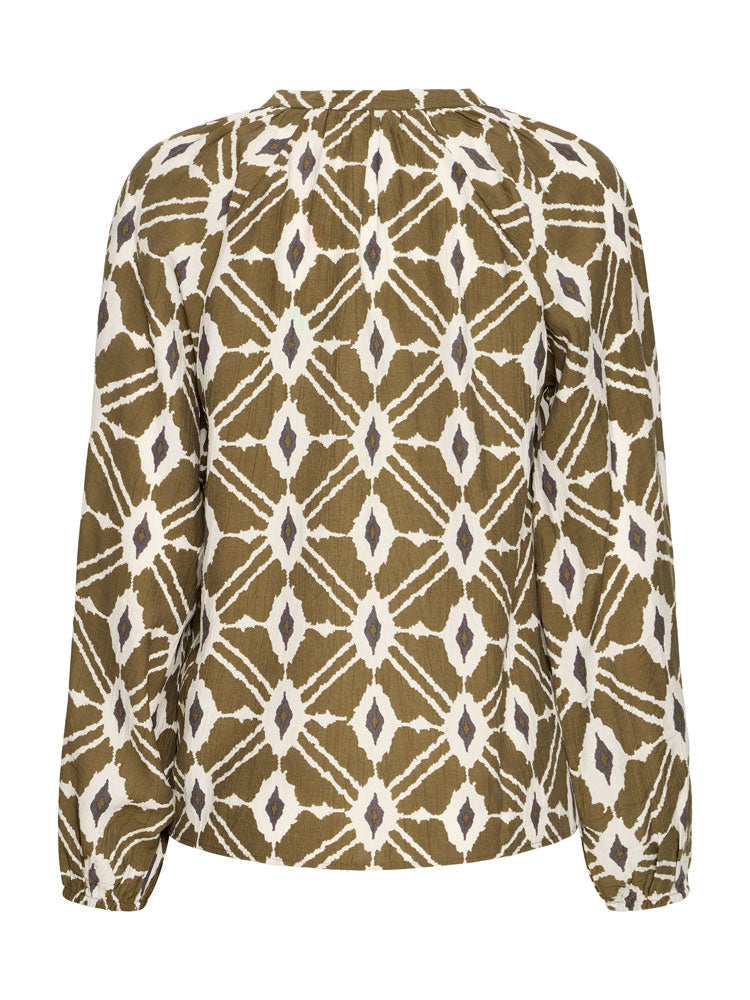 B Young ByInaba Blouse Olive