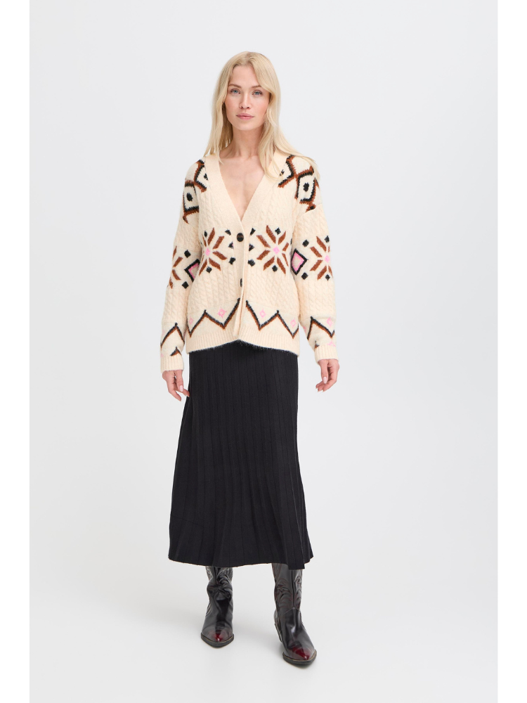 B Young ByMelpa Cardigan Birch