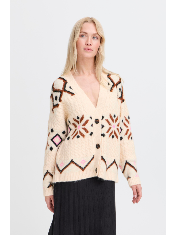 B Young ByMelpa Cardigan Birch