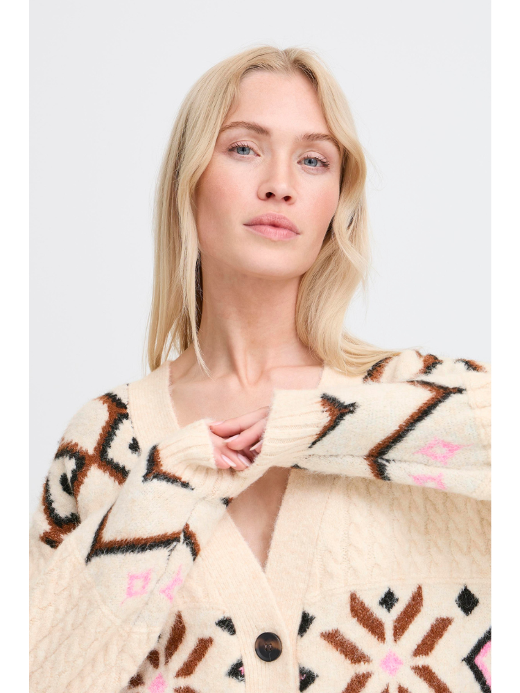 B Young ByMelpa Cardigan Birch