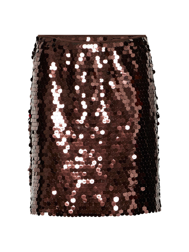 B Young ByTacca Short Skirt Fudge