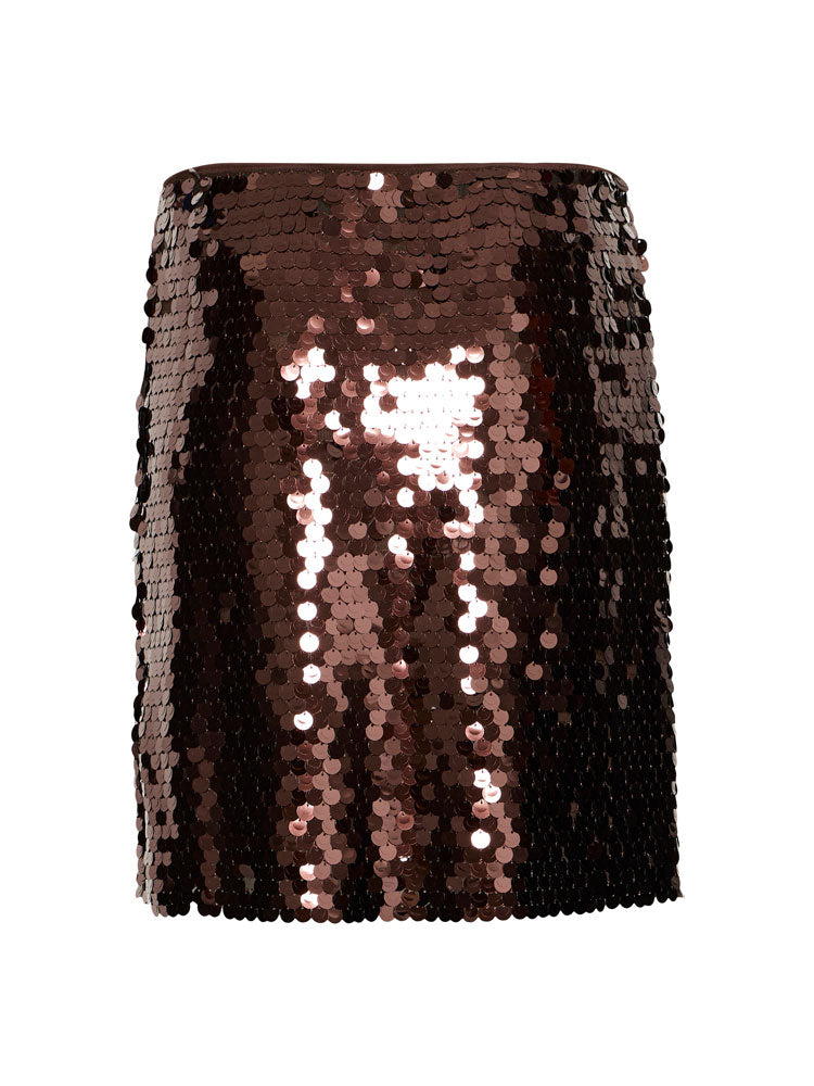 B Young ByTacca Short Skirt Fudge