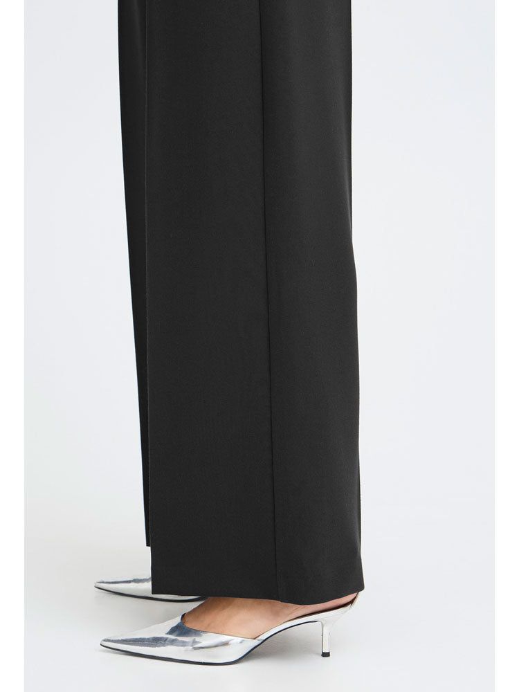 B Young ByDenoa Wide Pants Black