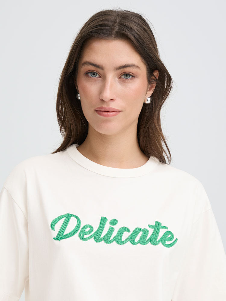 B Young ByPandinna Delicate T-Shirt Marshmallow