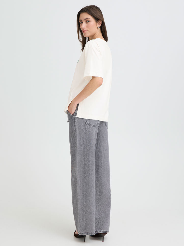 B Young ByPandinna Delicate T-Shirt Marshmallow