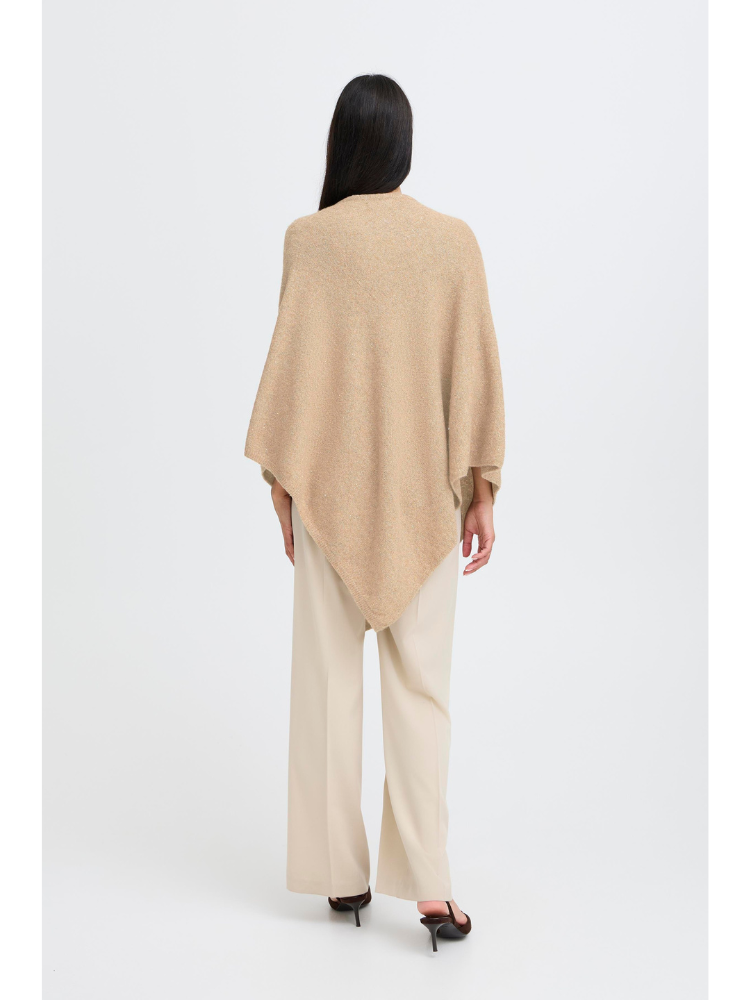 B Young ByVestive Poncho in Gold