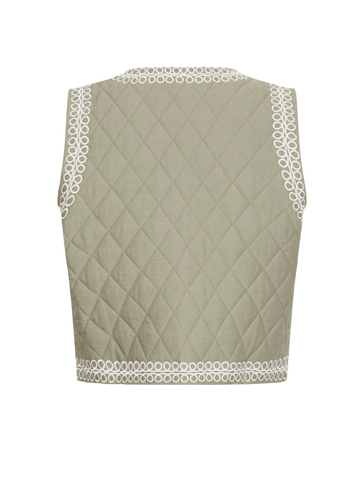 B Young ByEffina Waistcoat Vetvier