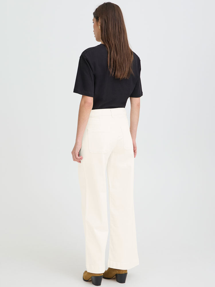 B Young ByLydia Pocket Jeans Marshmallow