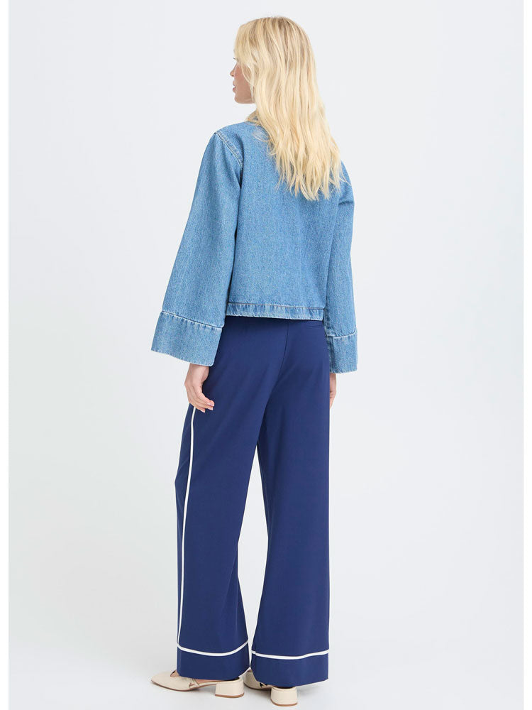 B Young ByKacila Shirt Mid Denim Blue