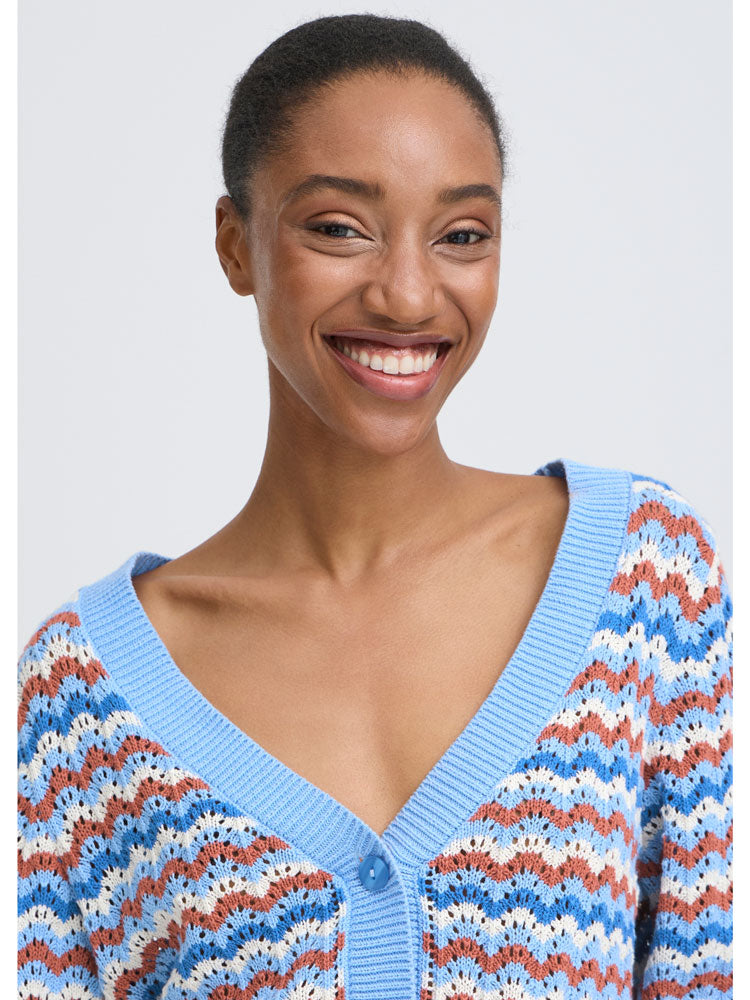 B Young ByNero Pointelle Cardigan