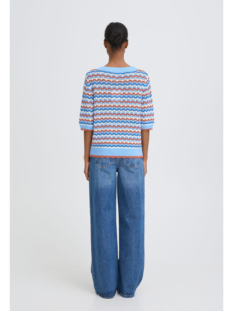 B Young ByNero Pointelle Cardigan