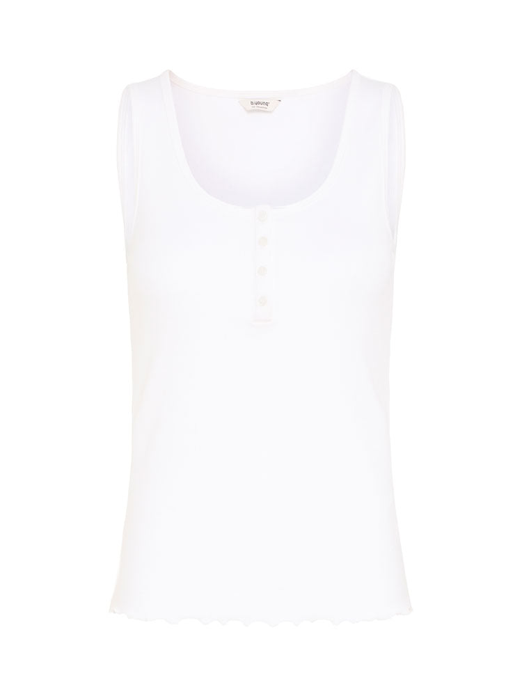B Young BySanana Tank Top Optical White