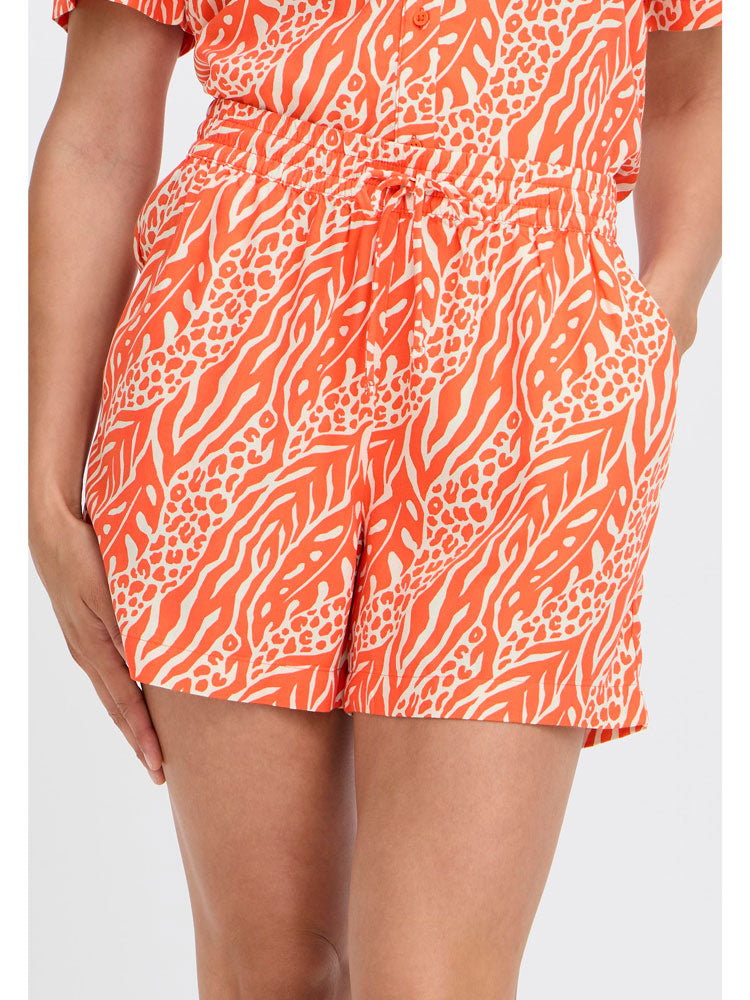 B Young ByMmjoella Shorts Orange