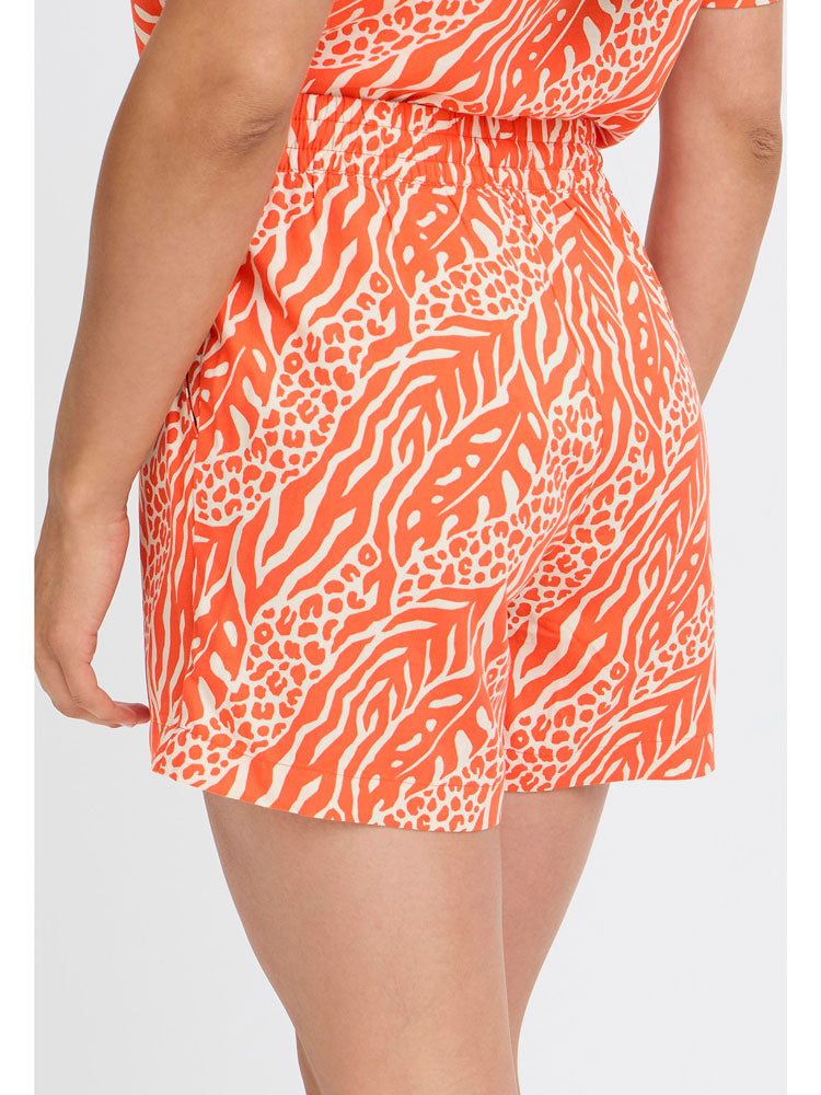 B Young ByMmjoella Shorts Orange