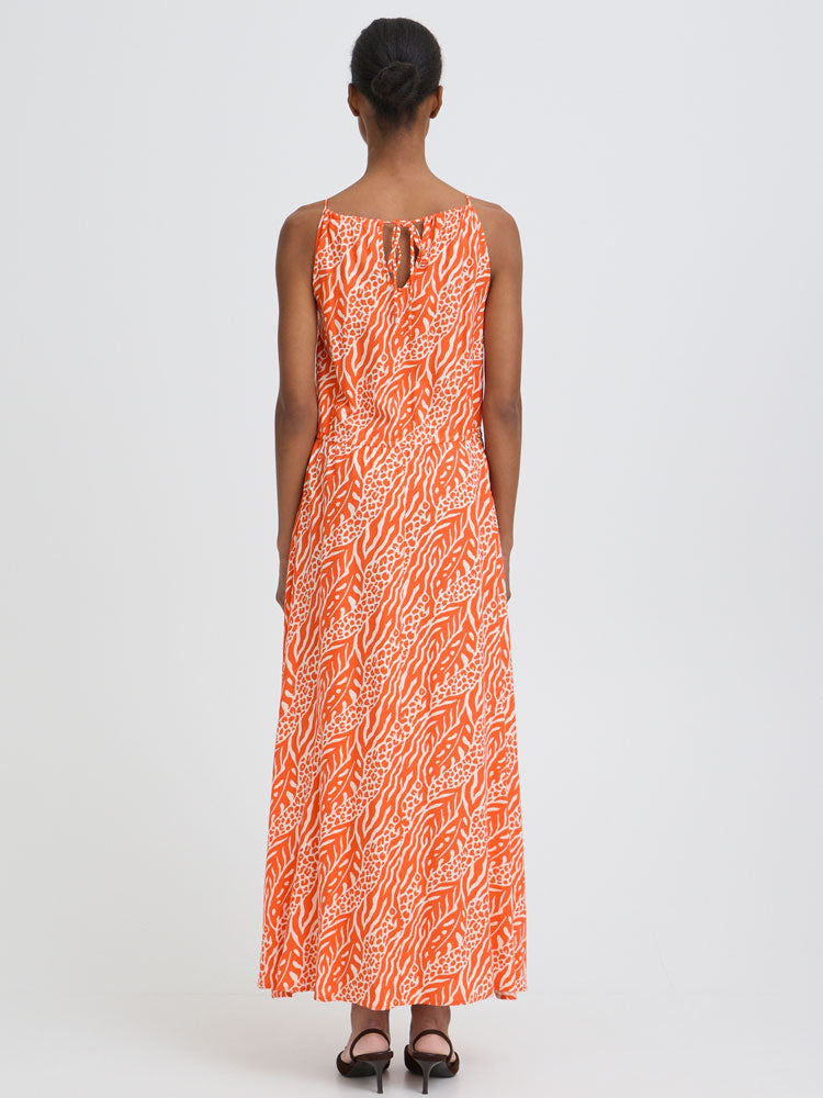 B Young ByMmjoella Slip Dress Orange