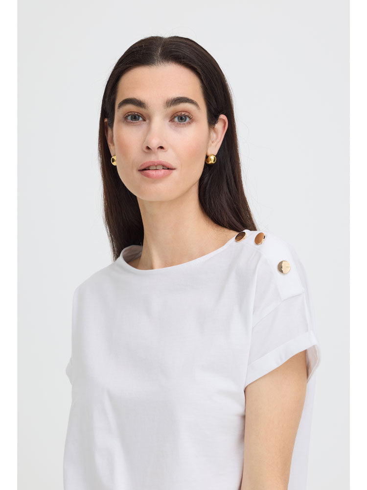 B Young BySilany T-Shirt White