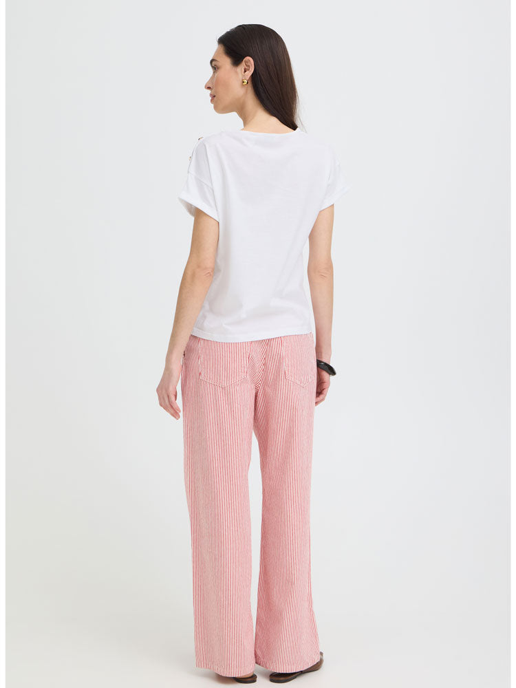 B Young BySilany T-Shirt White
