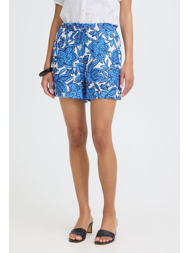 B Young ByIkaia Shorts Blue