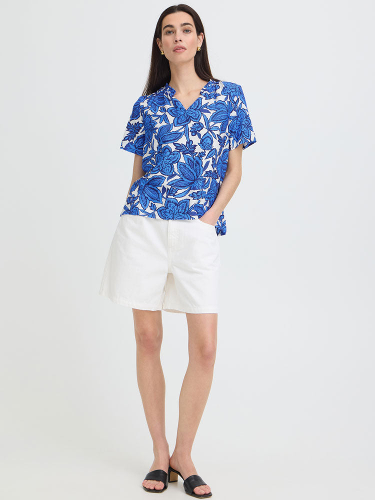 B Young ByIkaia Blouse Blue