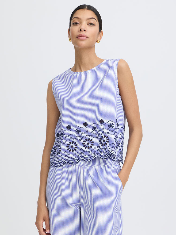 B Young ByInzi Top Blue