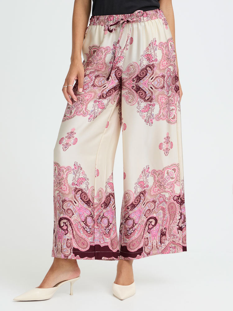 B Young ByJannike Pants Birch & Pink