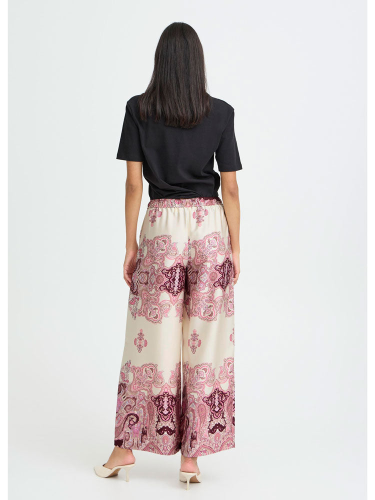 B Young ByJannike Pants Birch & Pink