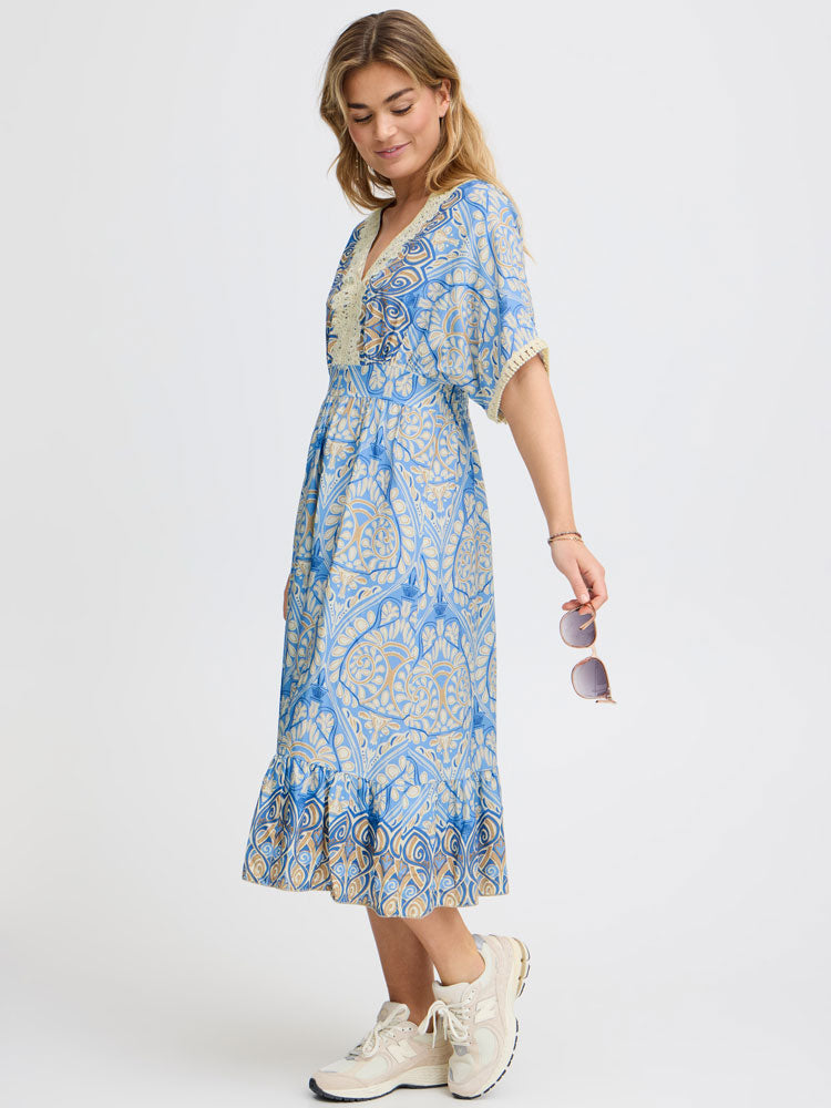 Sorbet SbKathy Dress Cerulean