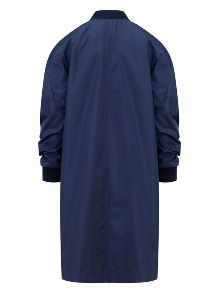 Coster Copenhagen Bomber Coat Deep Navy Blue