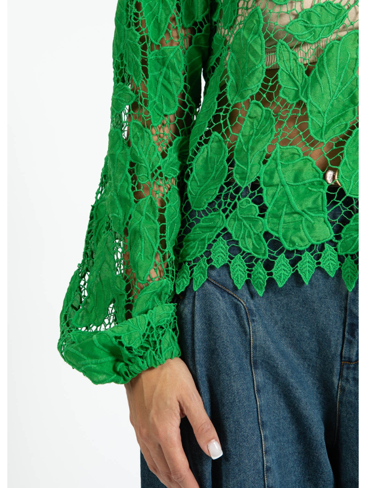 Coster Copenhagen Lace Shirt Green