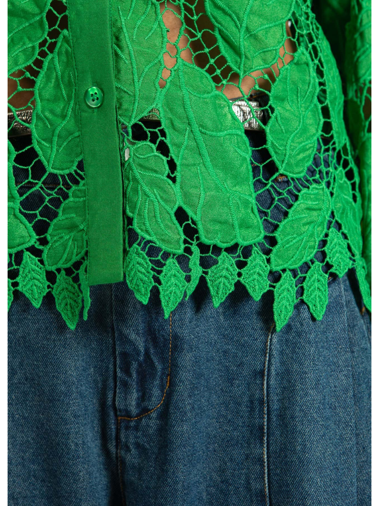 Coster Copenhagen Lace Shirt Green
