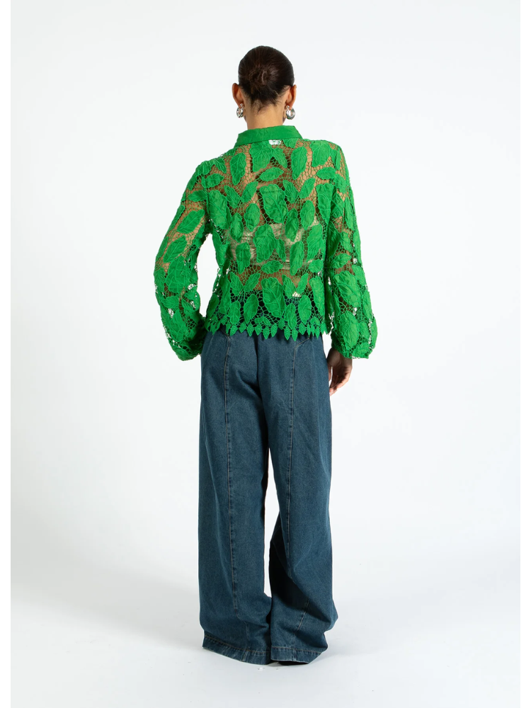 Coster Copenhagen Lace Shirt Green