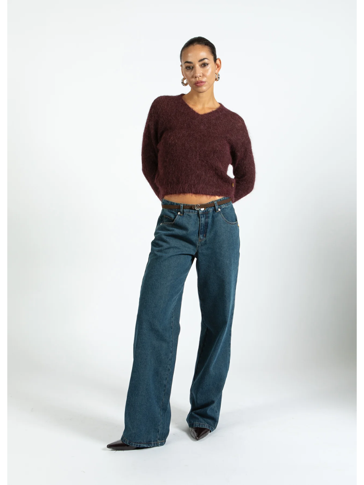 Coster Copenhagen Alpaca Knit Bordeaux
