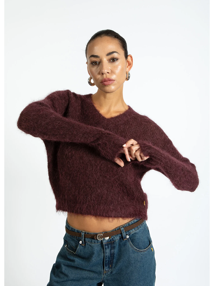 Coster Copenhagen Alpaca Knit Bordeaux
