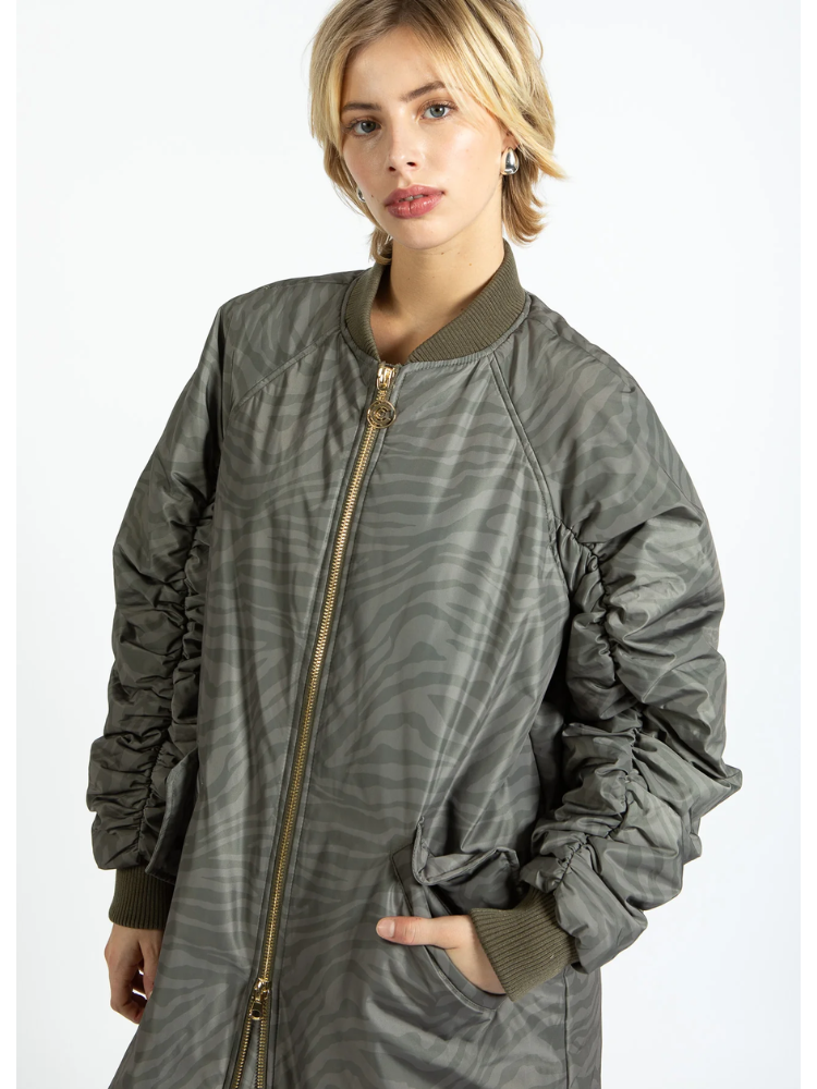 Coster Copenhagen Zebra Bomber Jacket