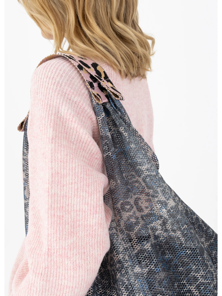 Coster Copenhagen Animal Print Mesh Bag