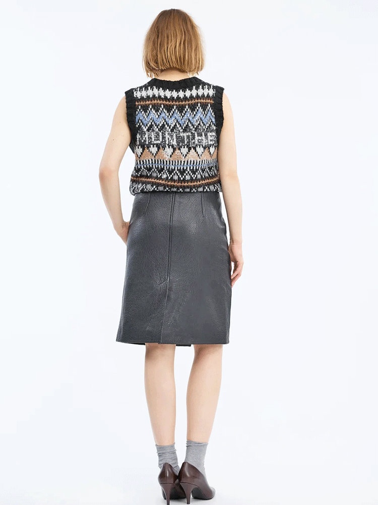 Vitalism Knit MixBlack