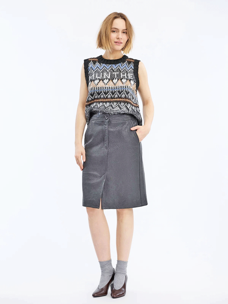 Vitalism Knit MixBlack