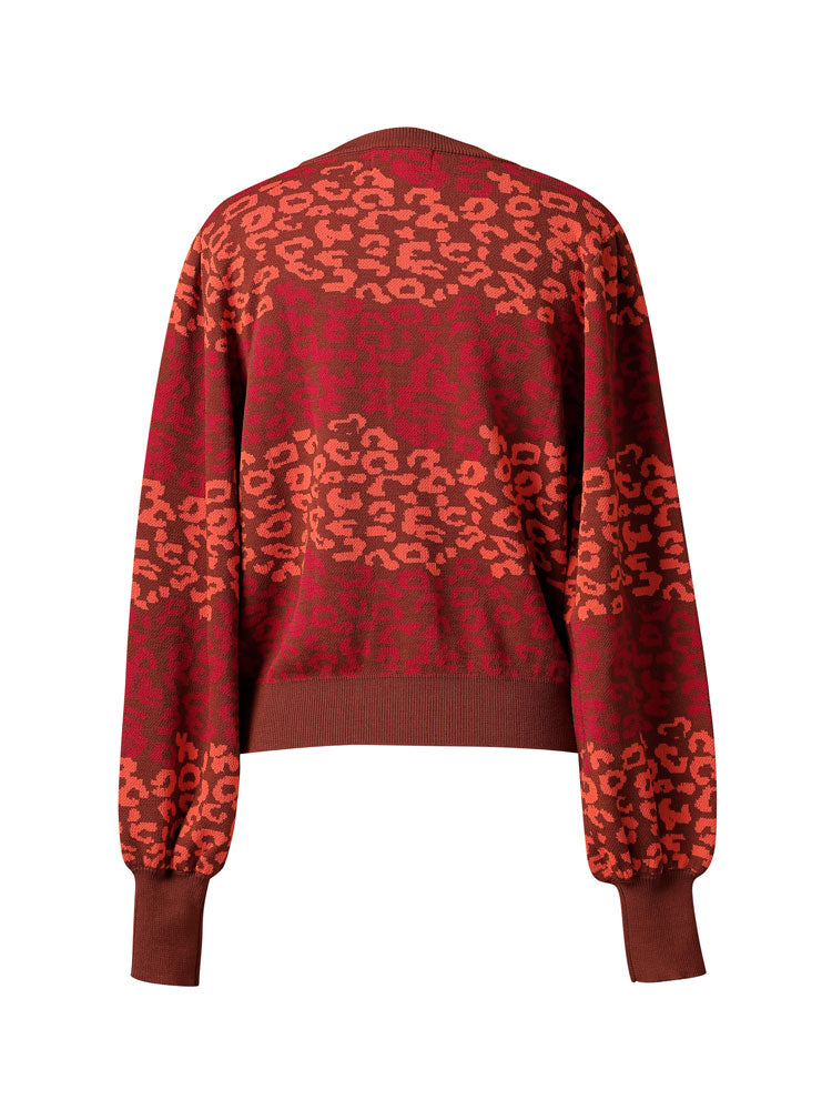 Emily Lovelock Sherry Cardigan Sepia