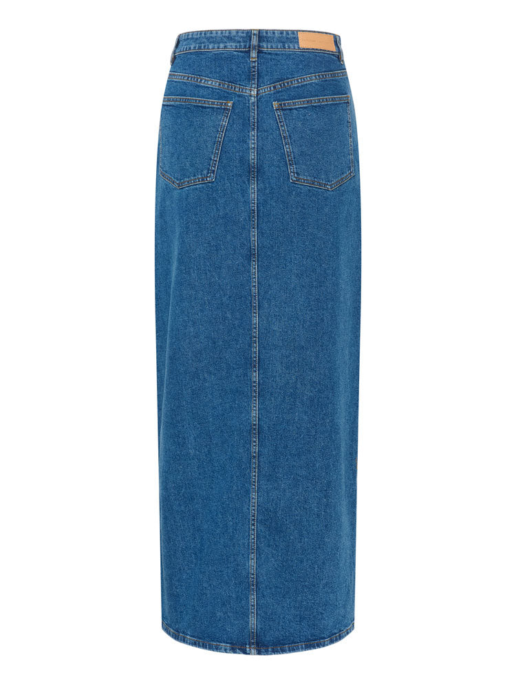 InWear PheifferIW Long Skirt Medium Blue