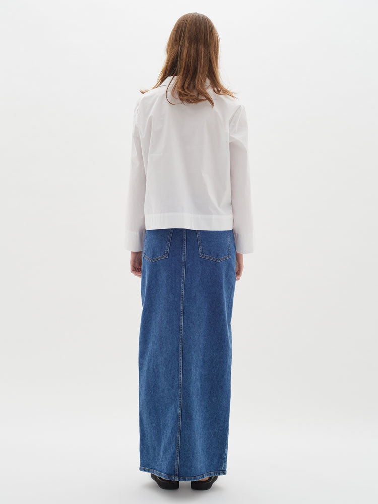 InWear PheifferIW Long Skirt Medium Blue