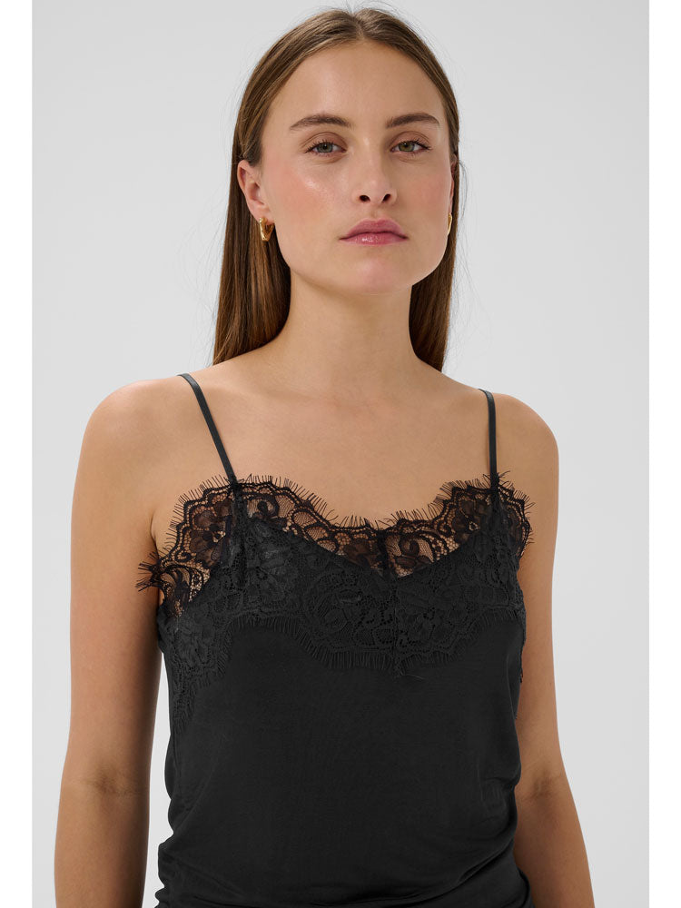 Soaked SLClara Singlet Black