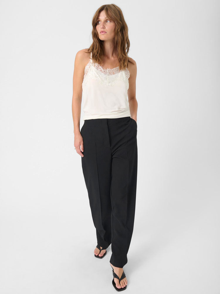 Soaked SLClara Singlet Broken White