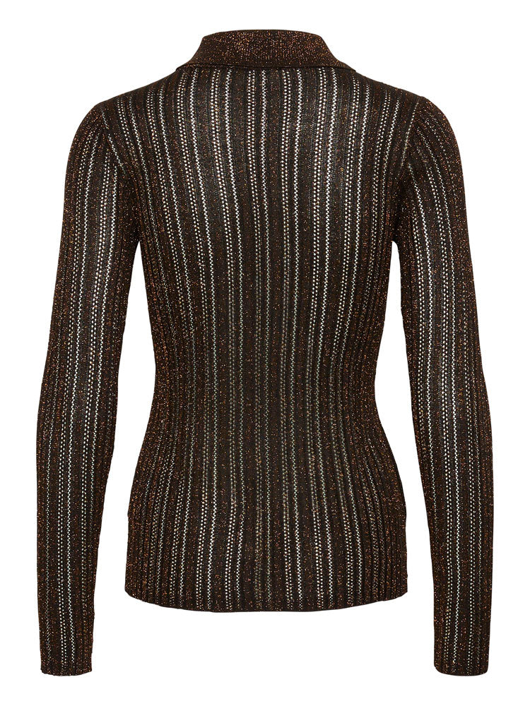 Soaked in Luxury SLLaisa Cardigan Copper